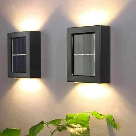 Small Outdoor Solar Wall Light