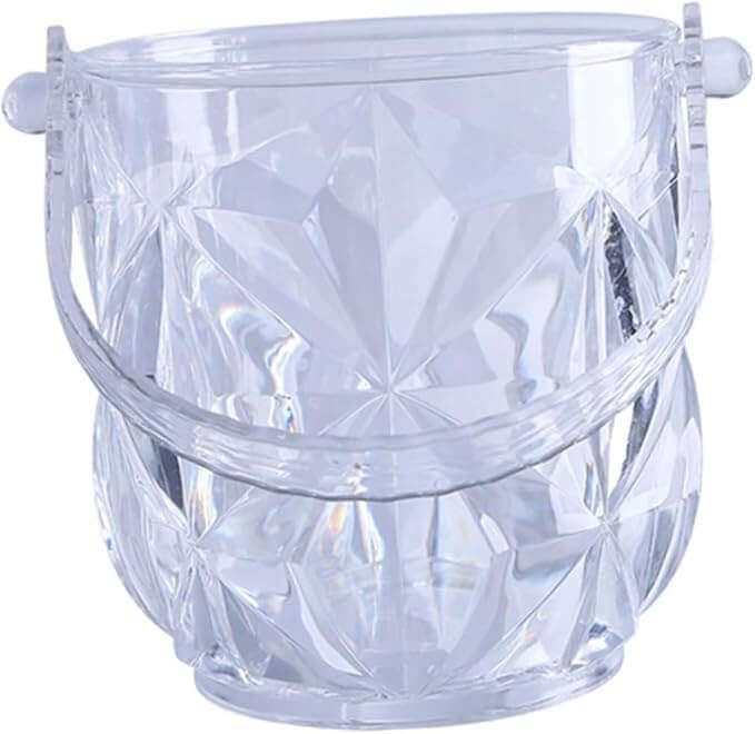 Transparent Crystal Ice Bucket