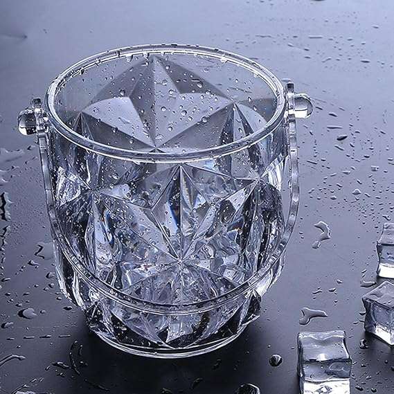 Transparent Crystal Ice Bucket