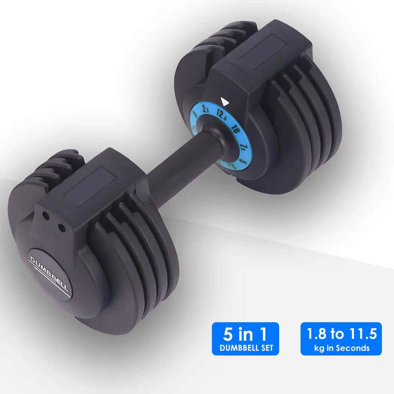 12.5Kg Professional Adjustable Single Dumbbell Set