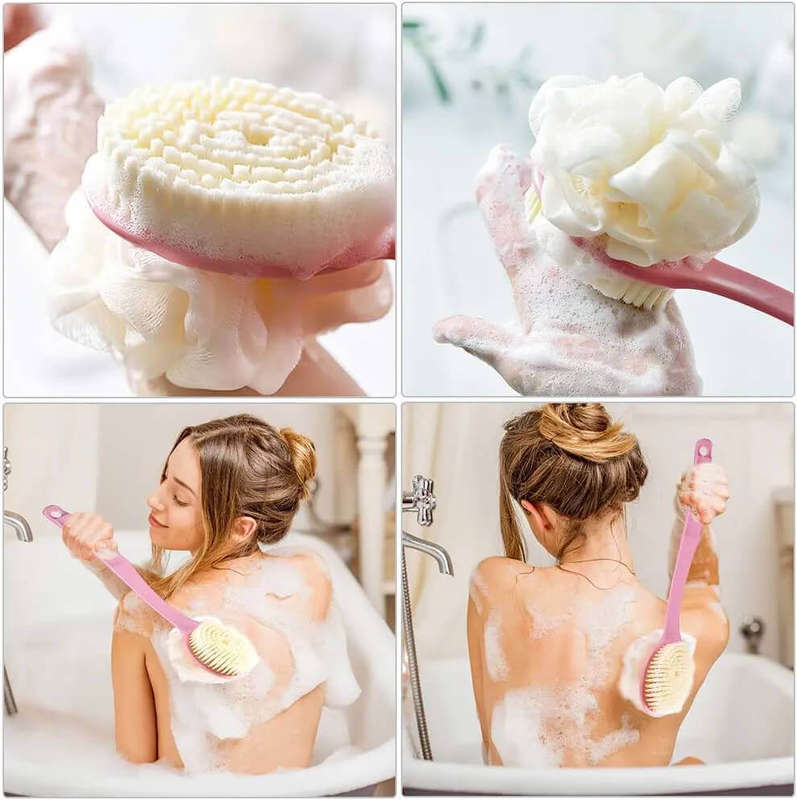Bath Loofah With Long Handle