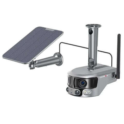Solar 180° Dual Lens 4G WI-FI 4K Panoramic Camera