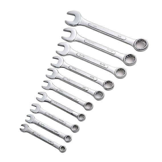 10 Piece Spanner Set 8 - 24mm