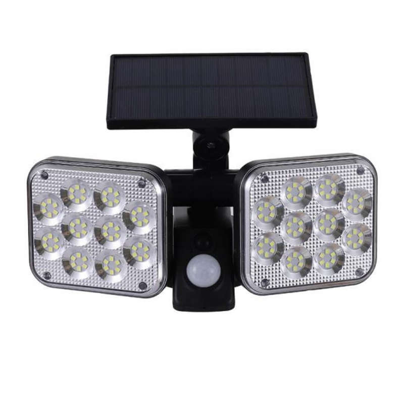 120 SMD LED Outdoor Double Head Solar Sensor Light