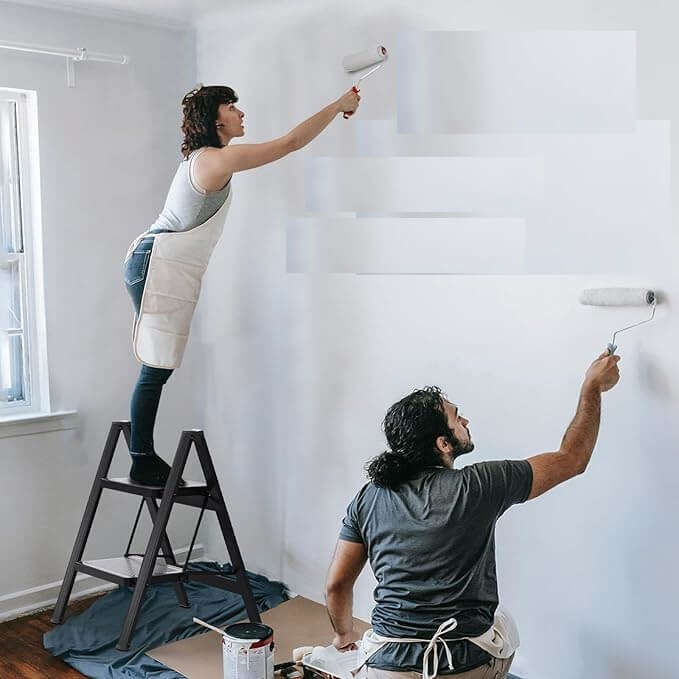 2 Step Anti Slip Folding Stepladder