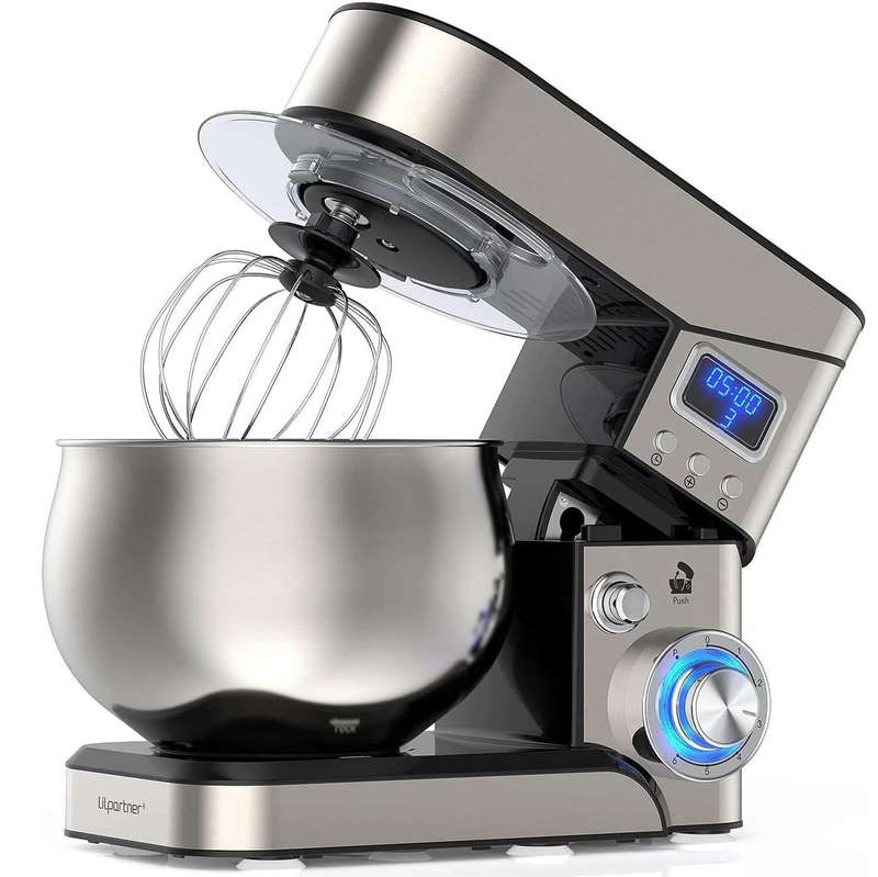 2000W Stainless Steel Stand Mixer With 12L Bowl