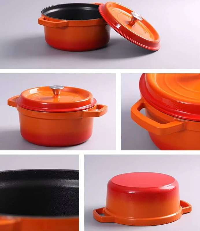 Cast Aluminum Dutch Oven Pot