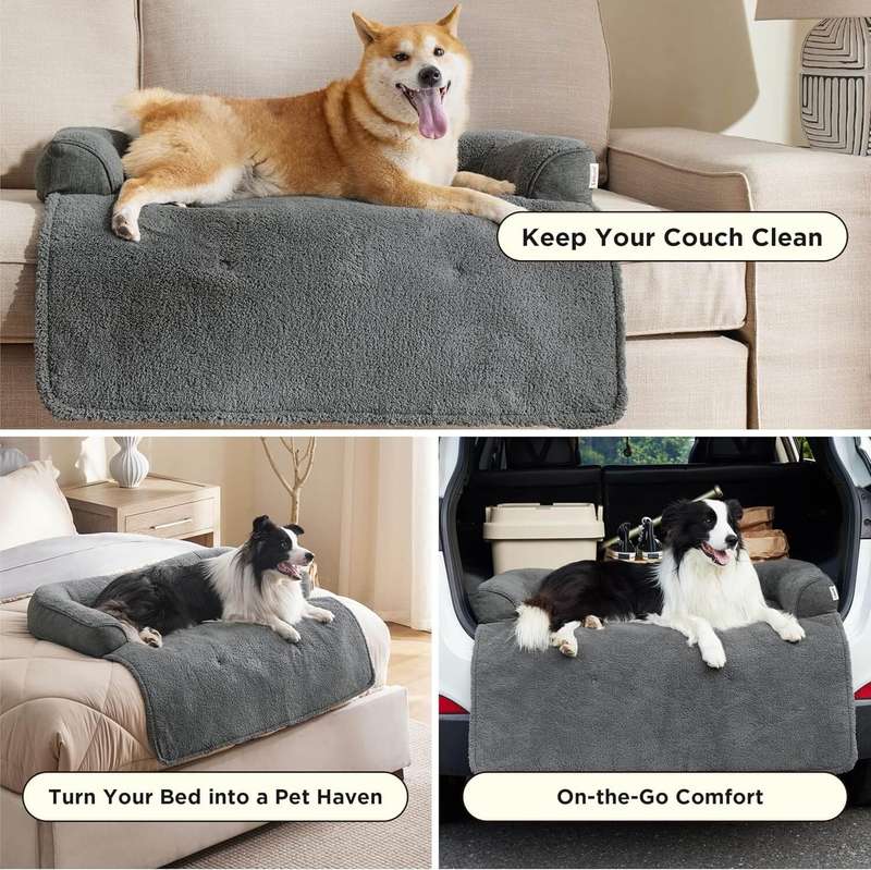 Dog Sofa Travel Protector with Removable Cover