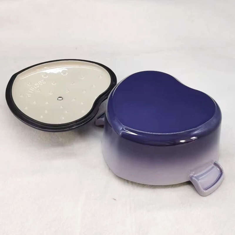 Enamel Cast Iron Casserole Soup Pot