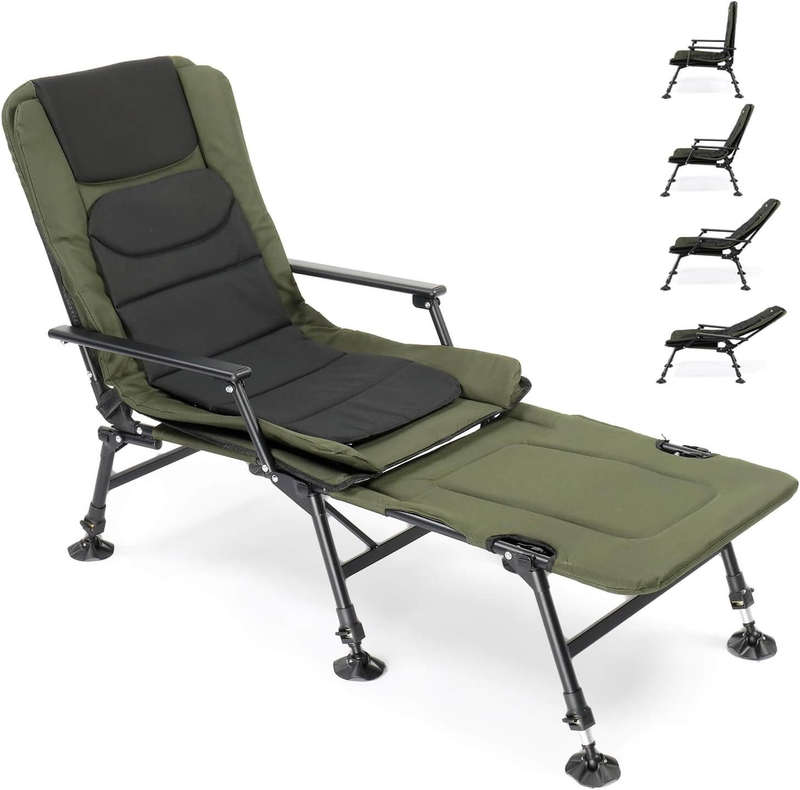 Folding Recliner Camping Chair
