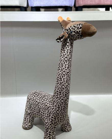 Portable Giraffe Shaped Footstool