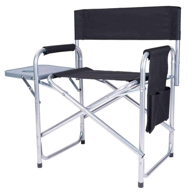 Portable Travel Chair with Side Table
