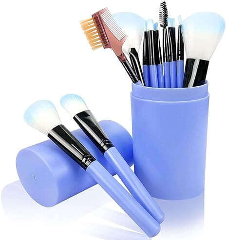 12 Piece Makeup Brush Set