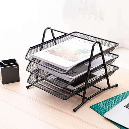 3 Tier Office File Organizer