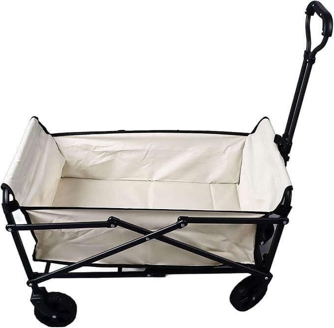 Collapsible Camping Trolley with Adjustable Handle