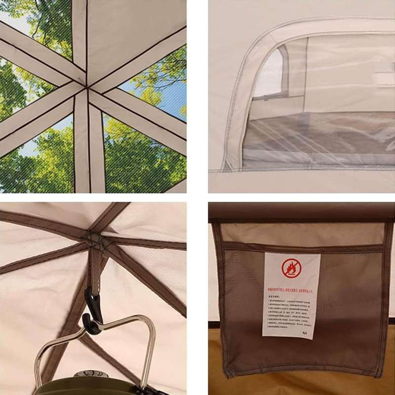 Double Layer Instant Pop-up Camping Tent