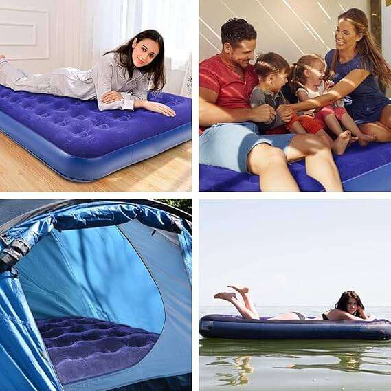 Queen Size Inflatable Portable Air Mattress