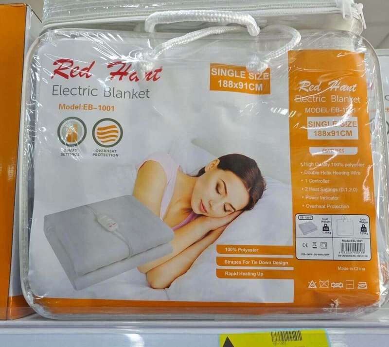 Single Size Electric Heated Blanket