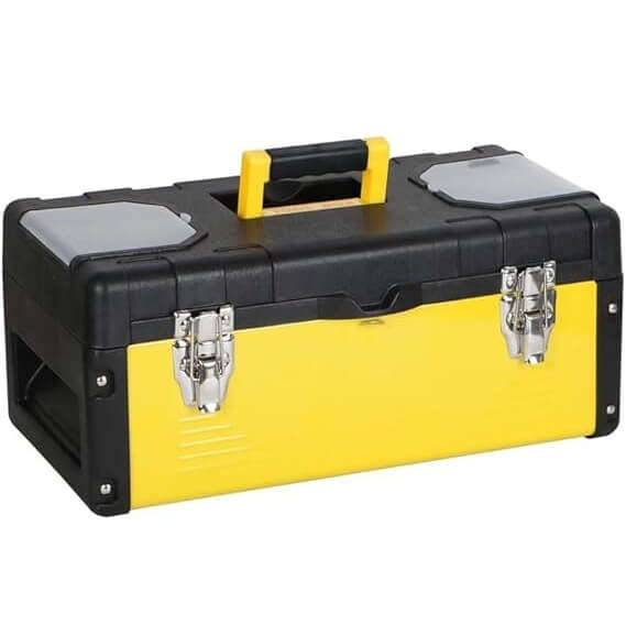 Stainless Steel Tool Box Storage Organiser 19 Inch