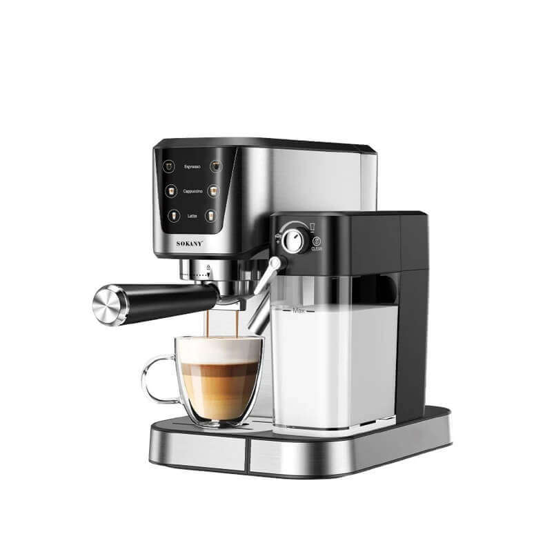 Touch Screen 2 In 1 Coffee Maker Machine