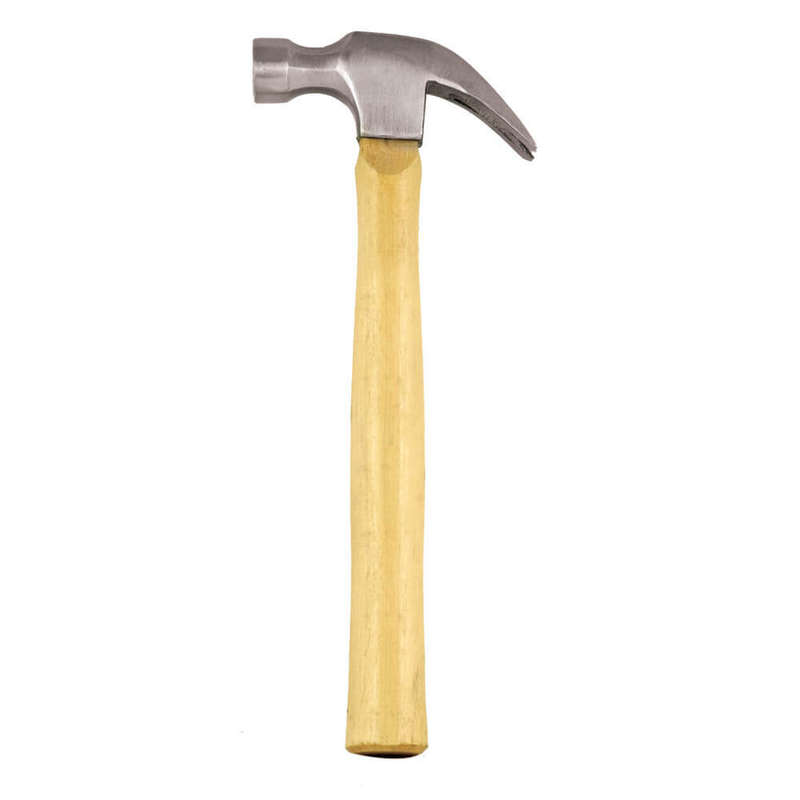 Wooden Handle Carbon Steel Claw Hammer