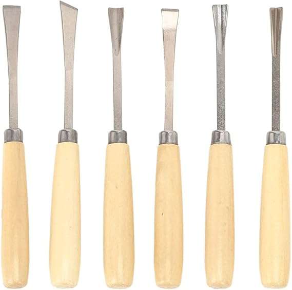 6pcs Wood Carving Hand Chisel Tool Set