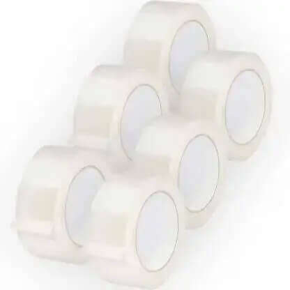 72 Piece K1D 100M Clear Packaging Seal Tape