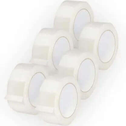 72 Piece K30J 30M Clear Packaging Seal Tape