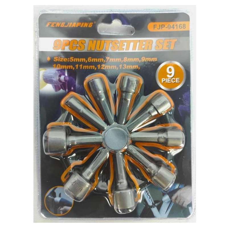 9 Piece Nutsetter Set