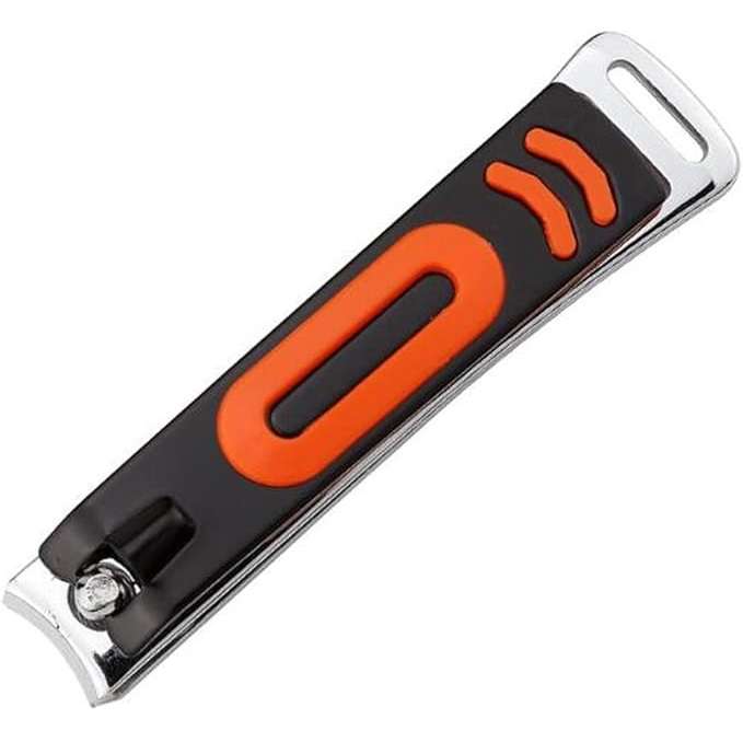 Black Rubber Surface Anti-Slip Nail Clipper