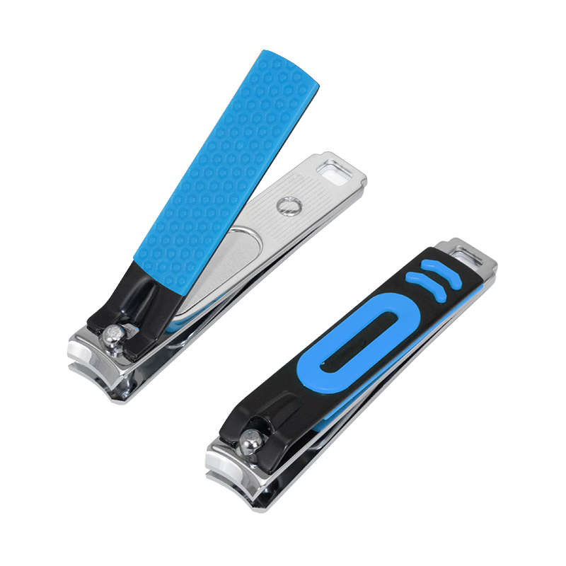 Black Rubber Surface Anti-Slip Nail Clipper