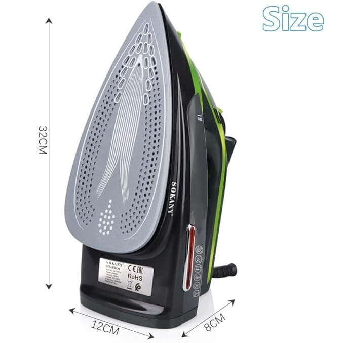 Ceramic Coated Steam Iron