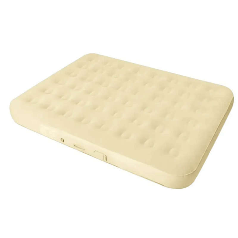 Inflatable Double Air Mattress with Built-in Pump