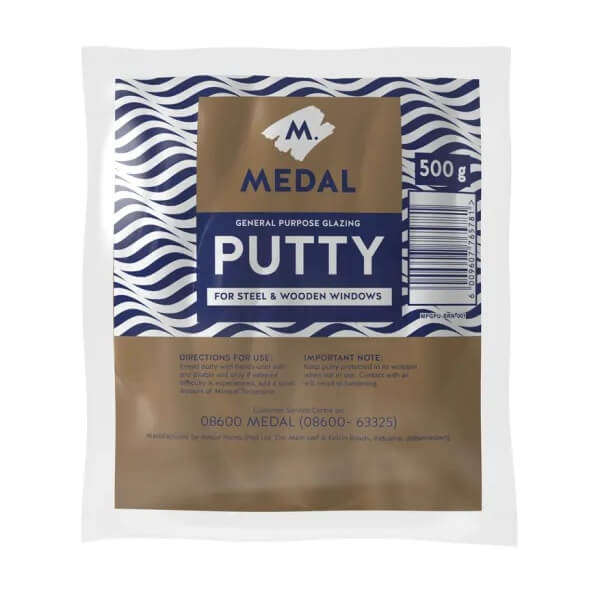 Medal Glazing Putty 500g