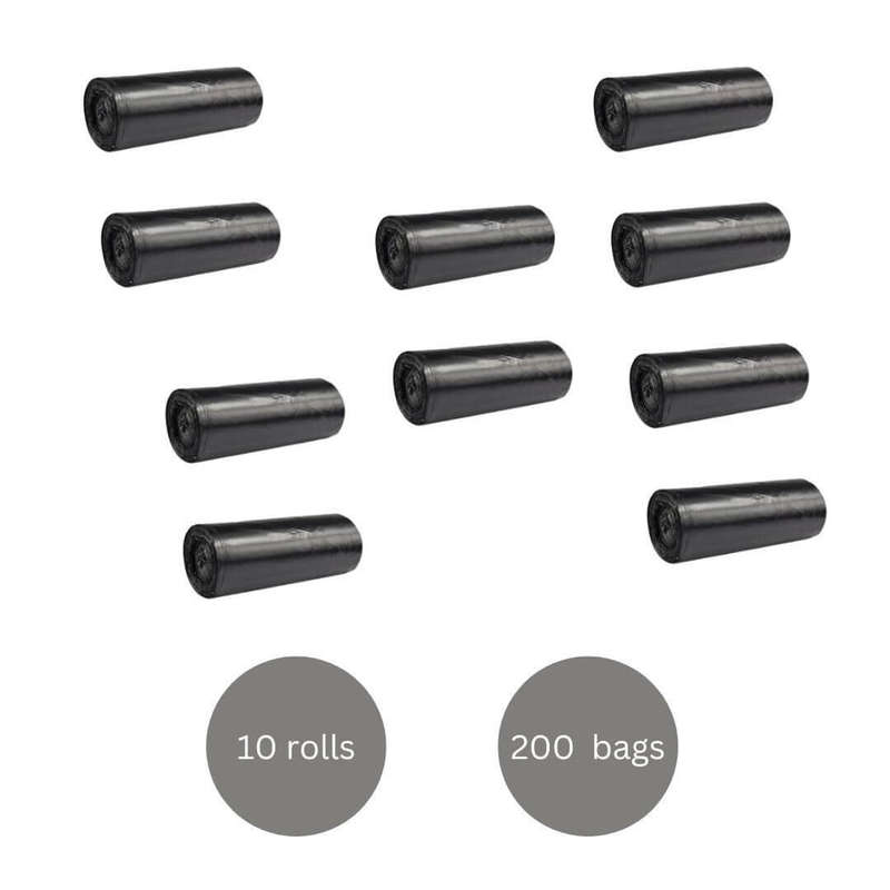 Pack Of 10 Refuse Bag Rolls Each Roll Contains 20 Refuse Bags