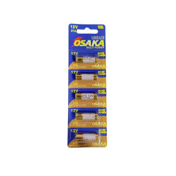 Pack of 5 27A Battery