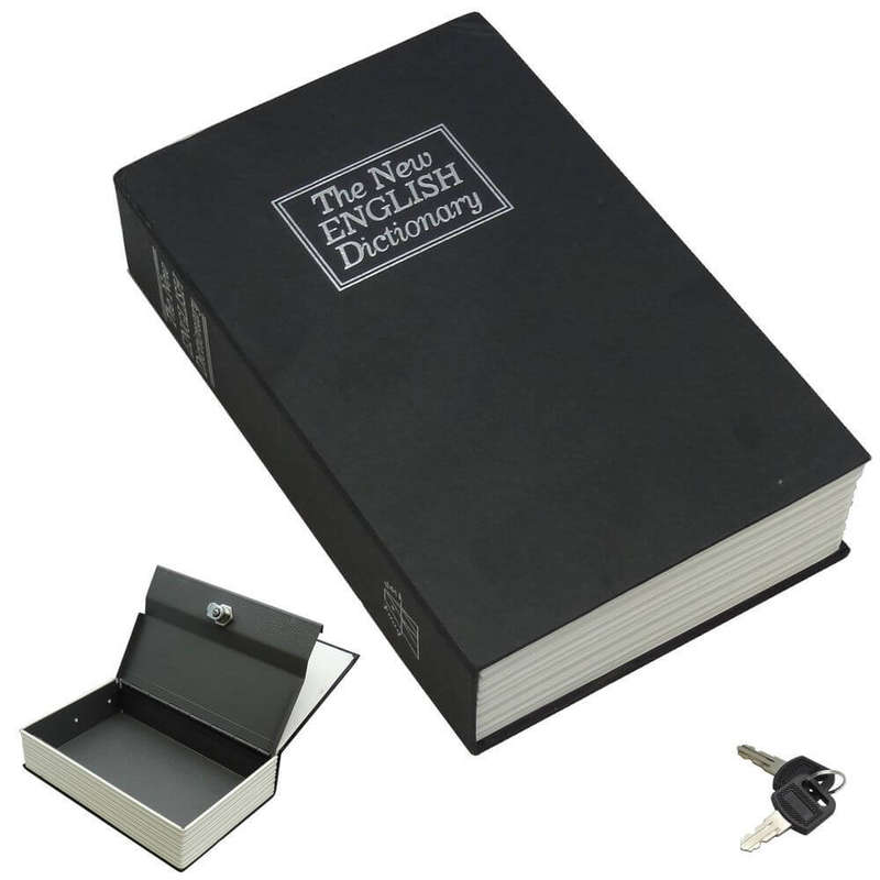 Small Dictionary Diversion Secret Hidden Book Safe Box