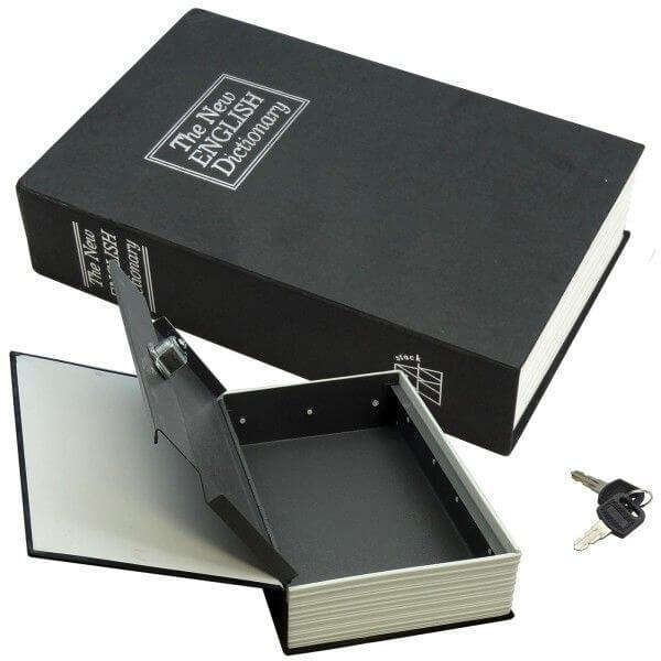 Small Dictionary Diversion Secret Hidden Book Safe Box