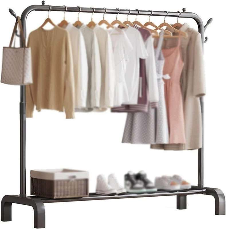 Single Pole with Hooks