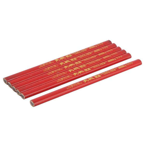 12 Piece Carpenter Pencil Set