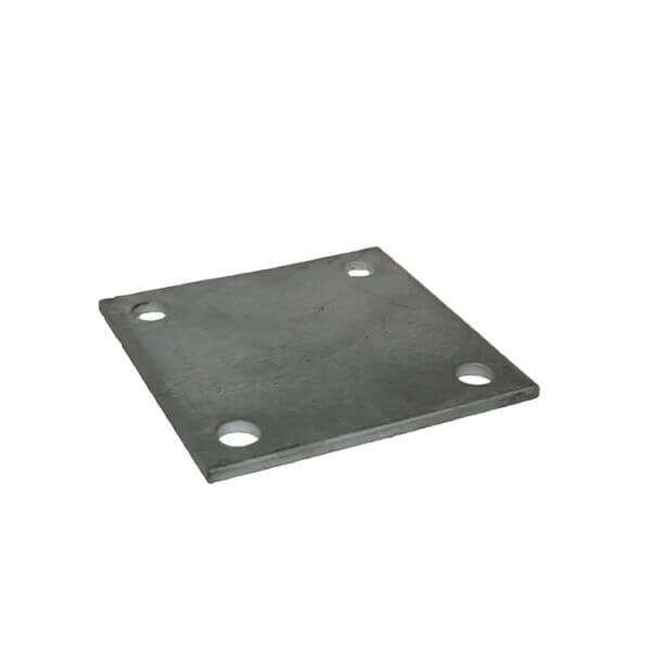 150 x 150mm Steel Base Plate 3mm thick with Holes