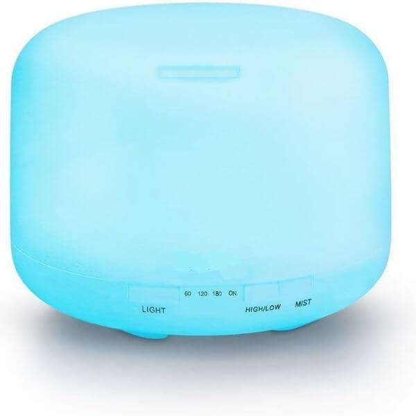 300ml Aroma Diffuser Air Humidifier Color Lamp