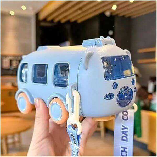 500ml Cute Bus Water Bottle for Kids