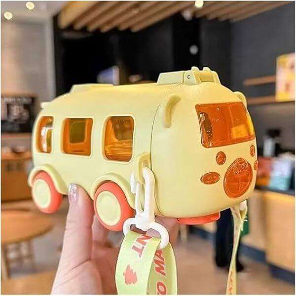 500ml Cute Bus Water Bottle for Kids