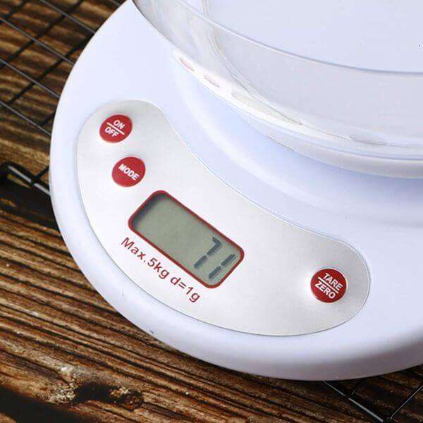 5kg Electronic Kitchen Scale With Bowl