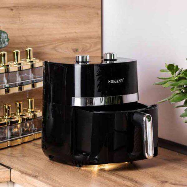6.5L Air Fryer with Timer and Temperature Regulator