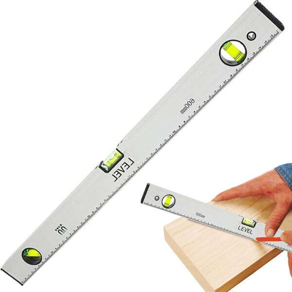 600mm Magnetic Aluminum Alloy Spirit Level Ruler