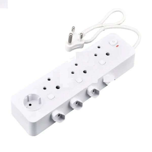 7 Way Multi Plug Adapter with Switches