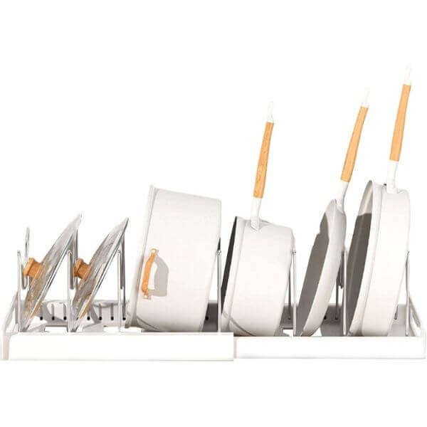 Adjustable Pots and Pans Organizer
