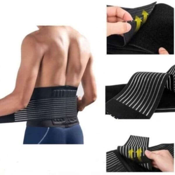 Back Support And Pain Relief Belt With Strays